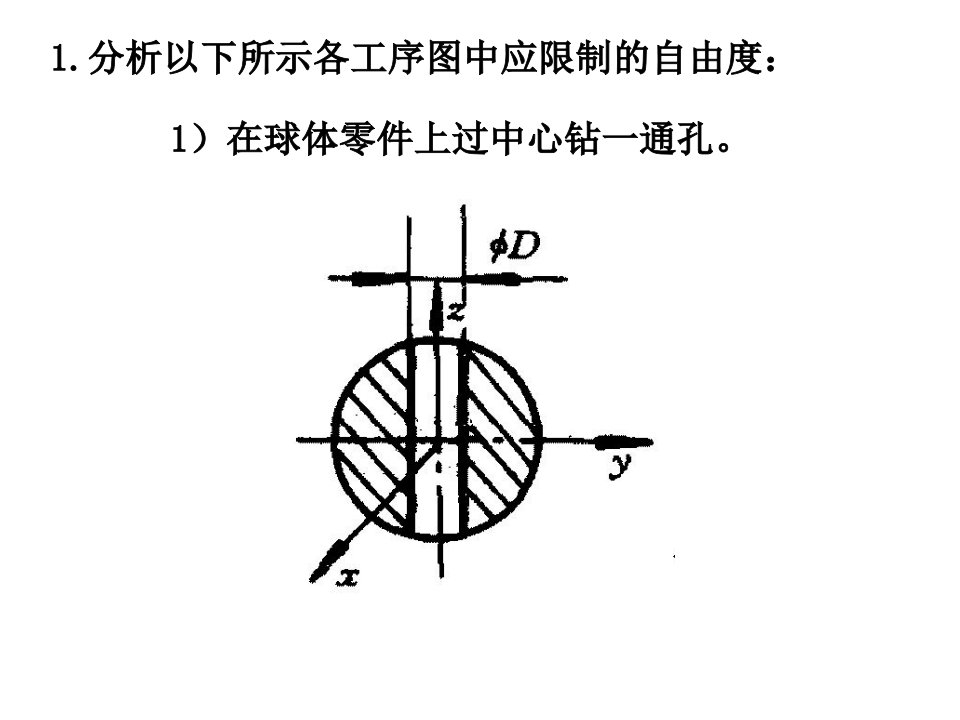 机械制造工艺学习题