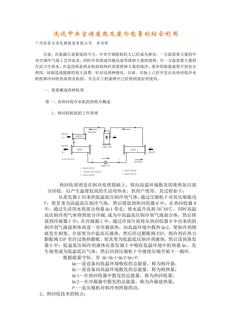 暖通工程-暖通空调原理培训内容