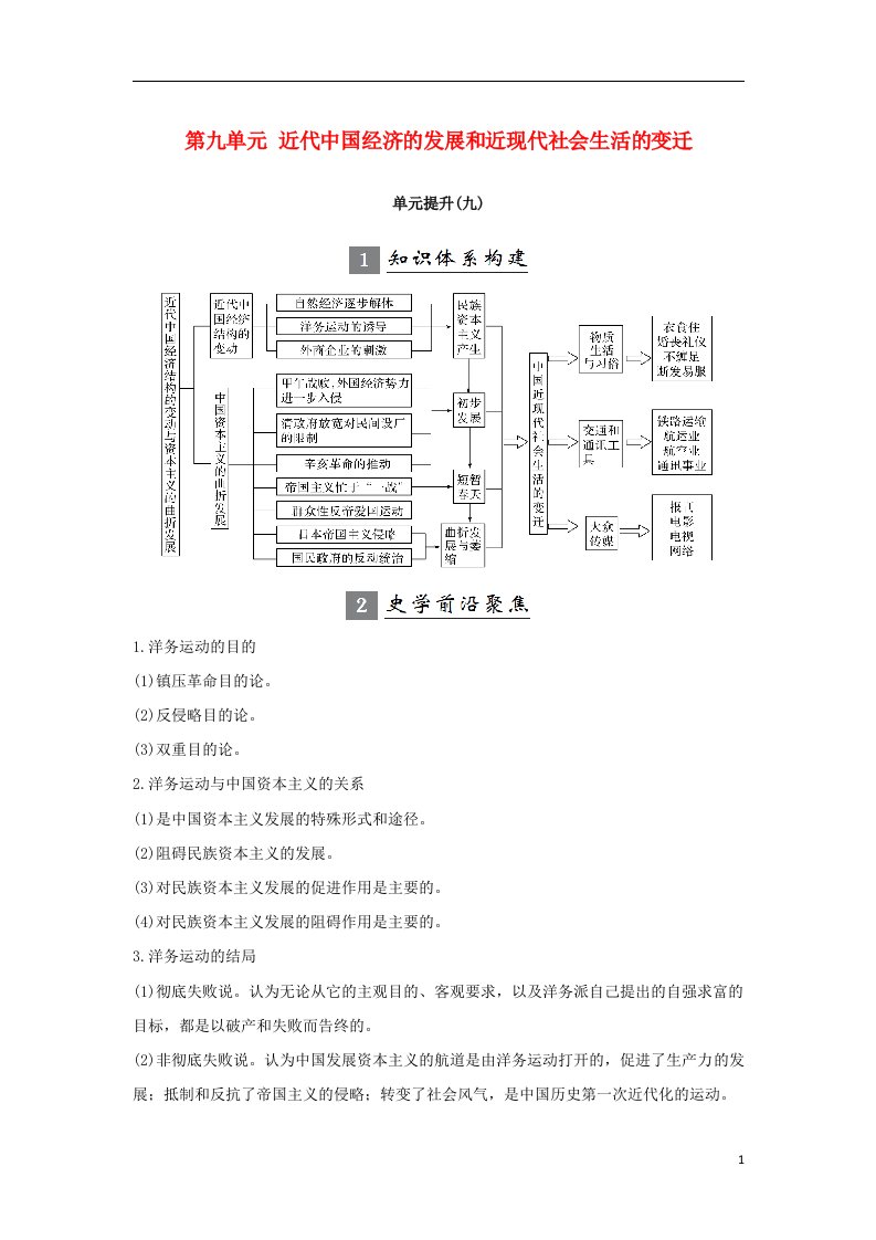 高考历史一轮复习