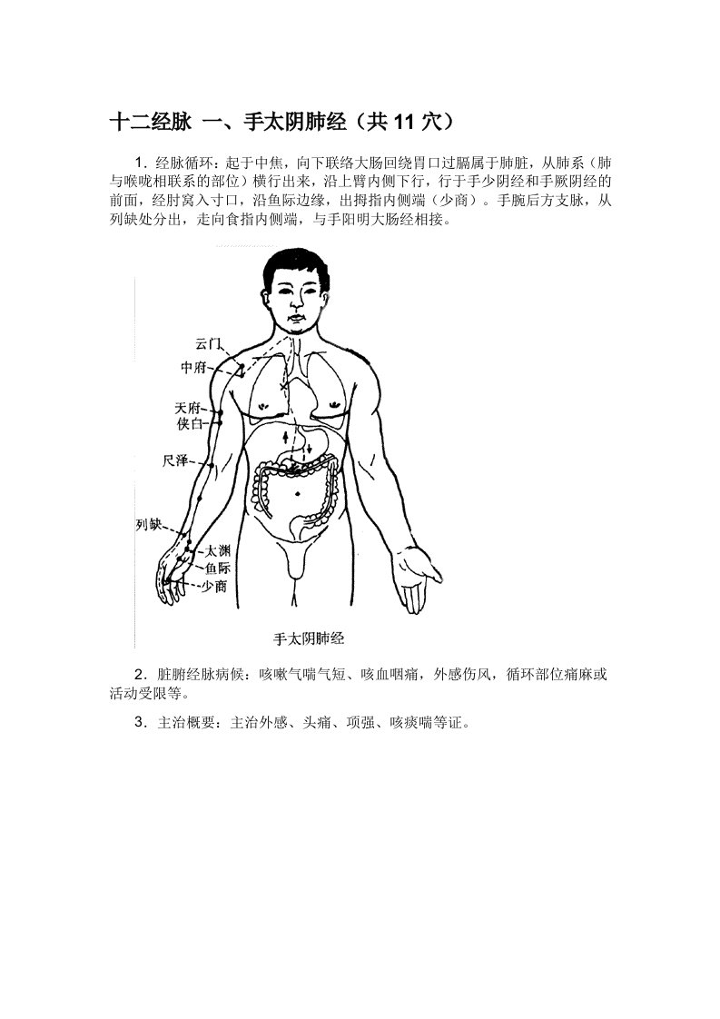 针灸学穴位大全(配图)