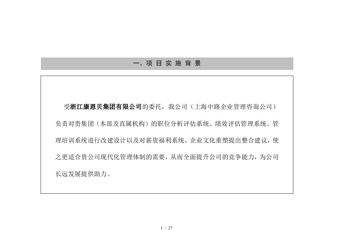 制药股份公司项目实施计划书