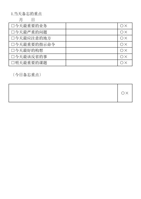 精品文档-01当天备忘的重点