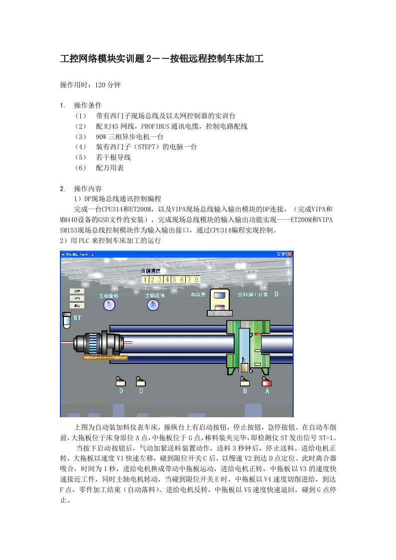 工控网络实训题2