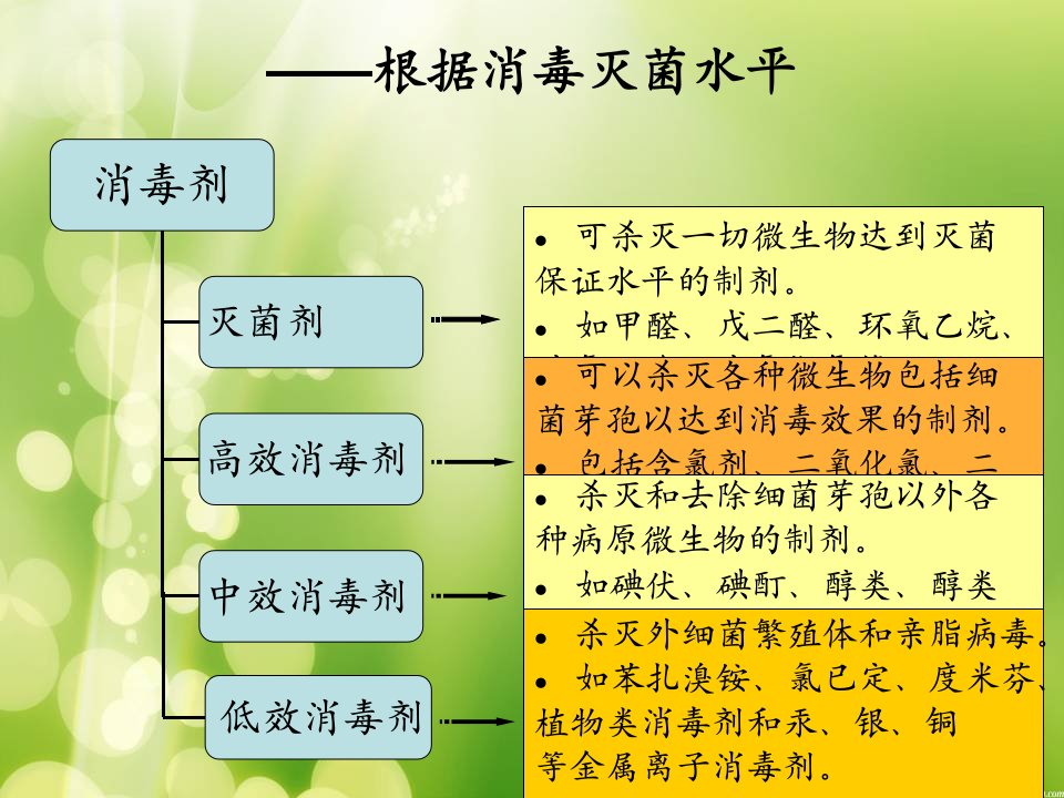 常用化学消毒剂的使用课件