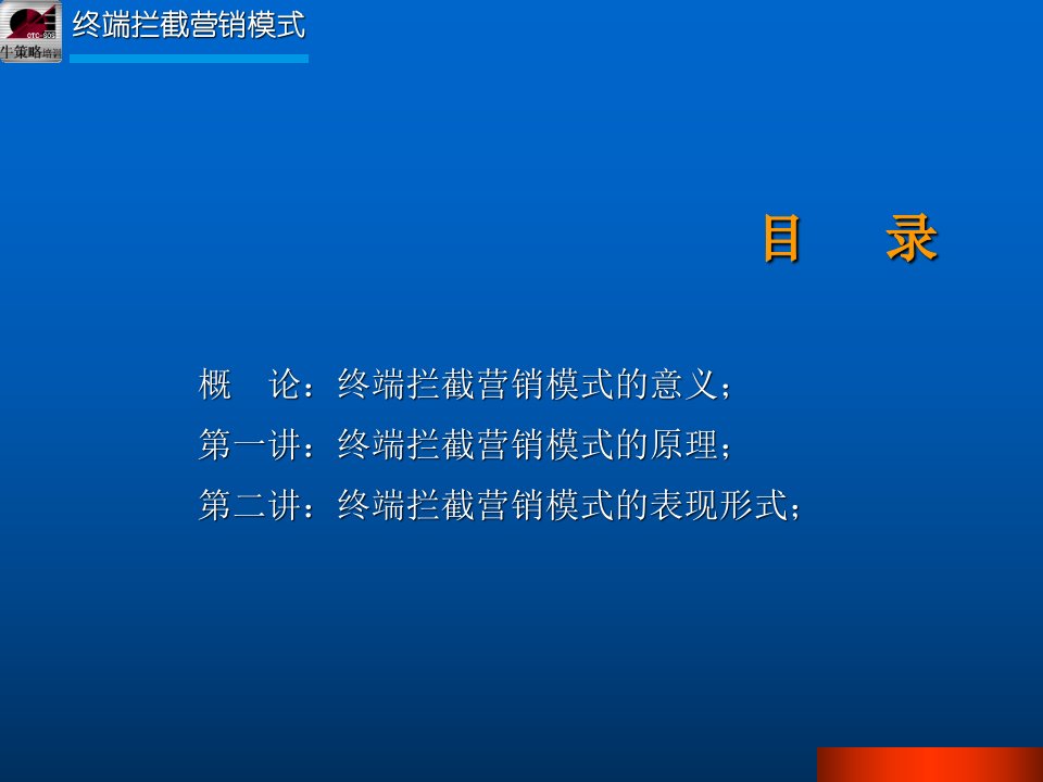 终端拦截营销模式ppt238页课件