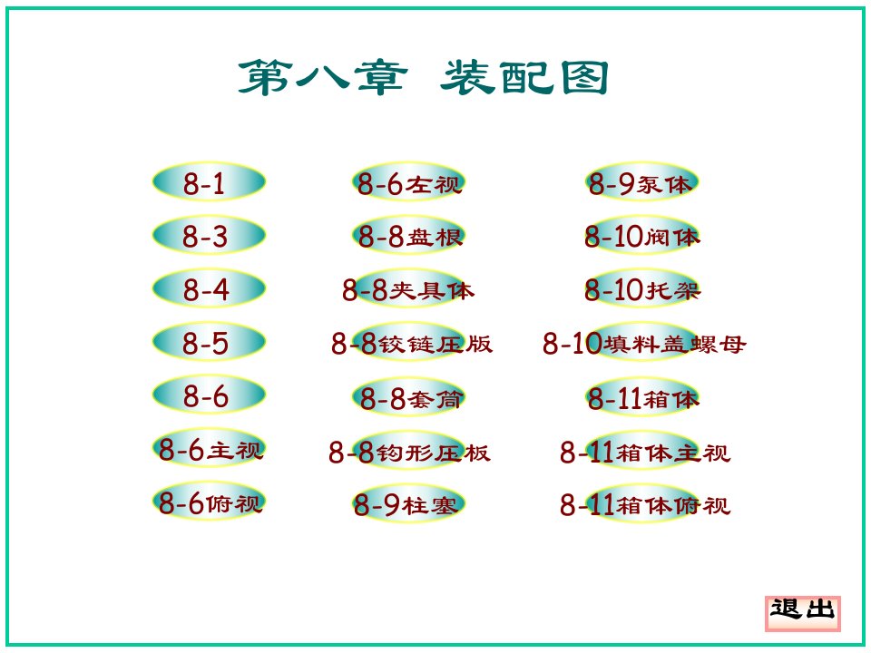 大连理工大学机械制图习题集答案c8