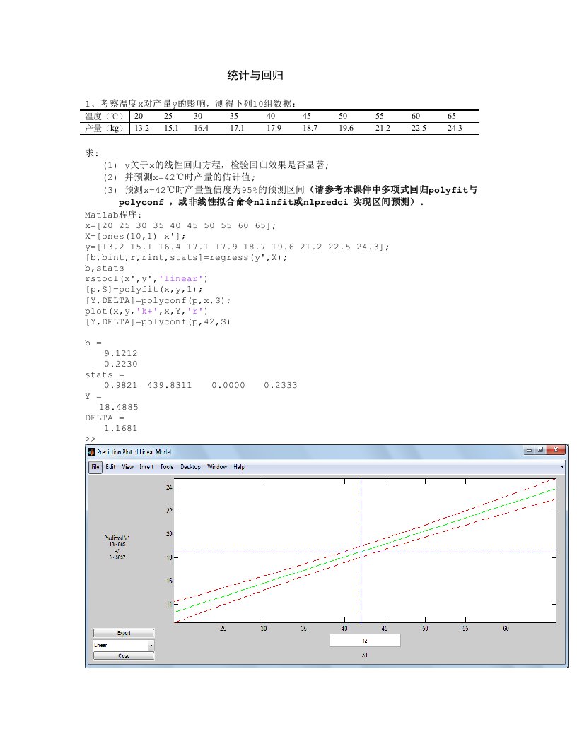 数学建模-统计与回归