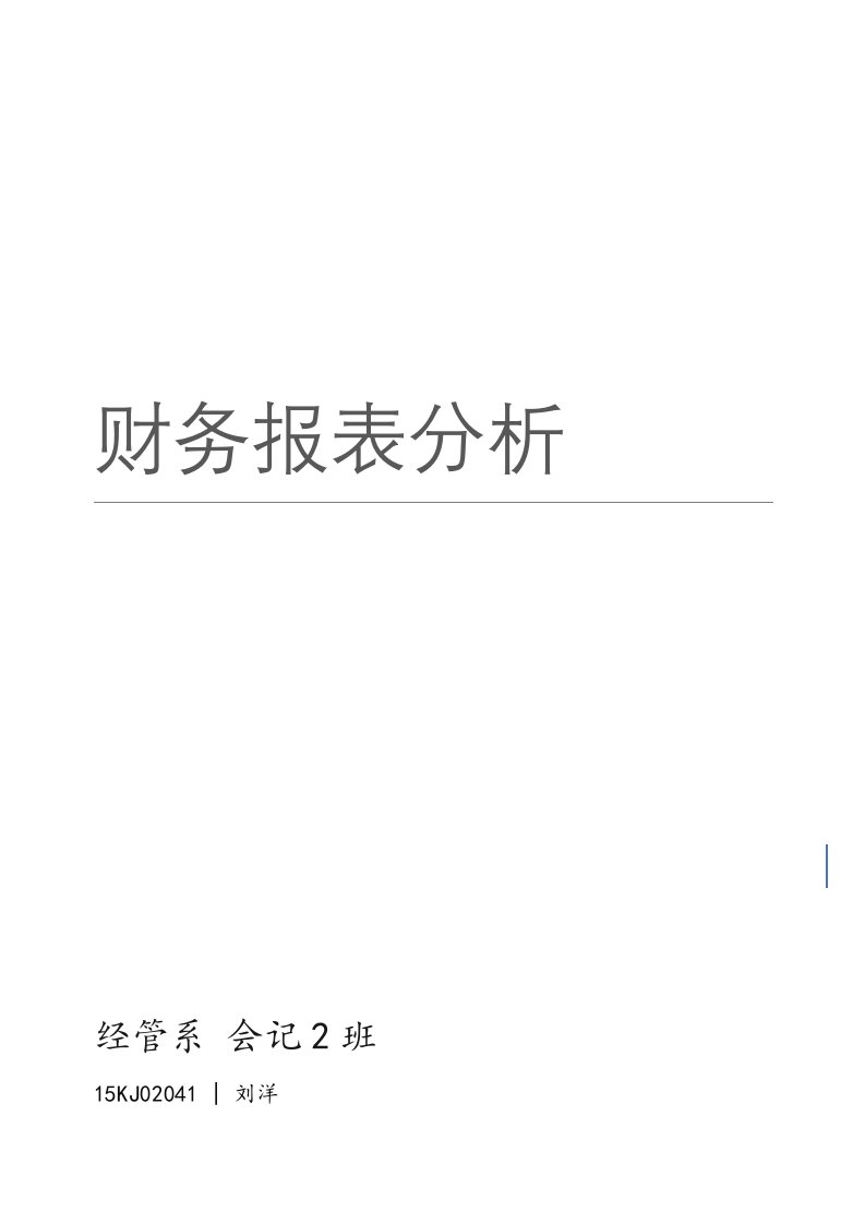 比亚迪汽车年度报表分析报告