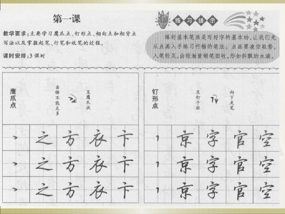 硬笔行楷经典字帖