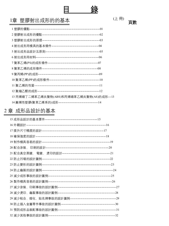 射出成型實用講義2