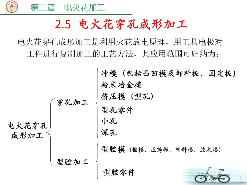 电火花穿孔成形加工2