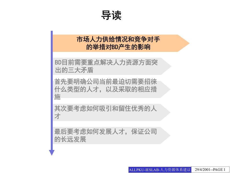 某某电子公司人力资源体系分析