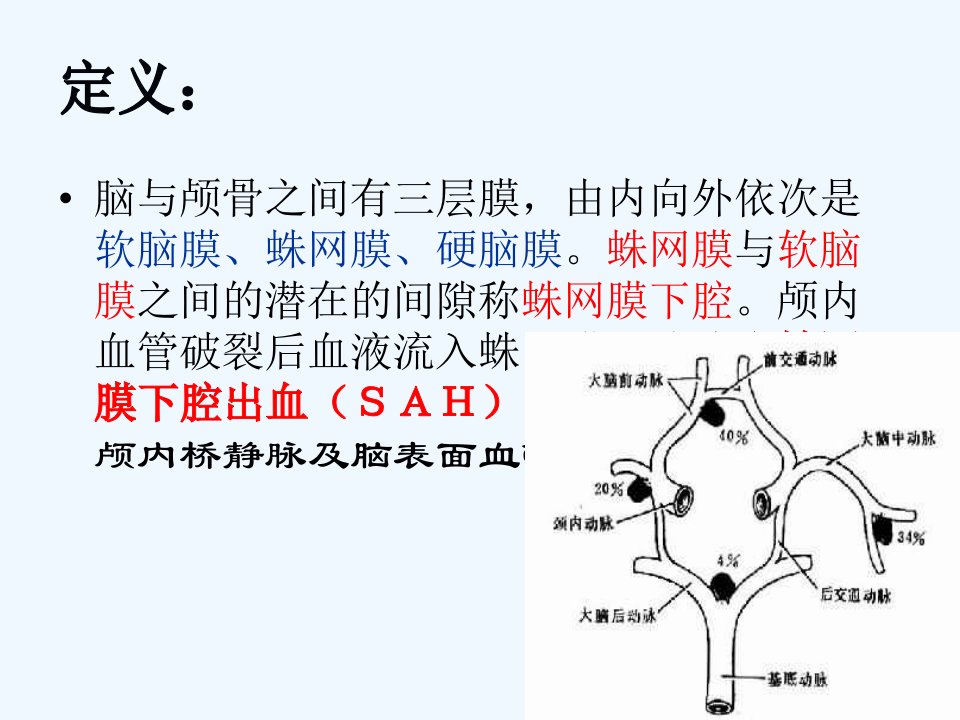 外伤性蛛网膜下腔出血病人护理课件