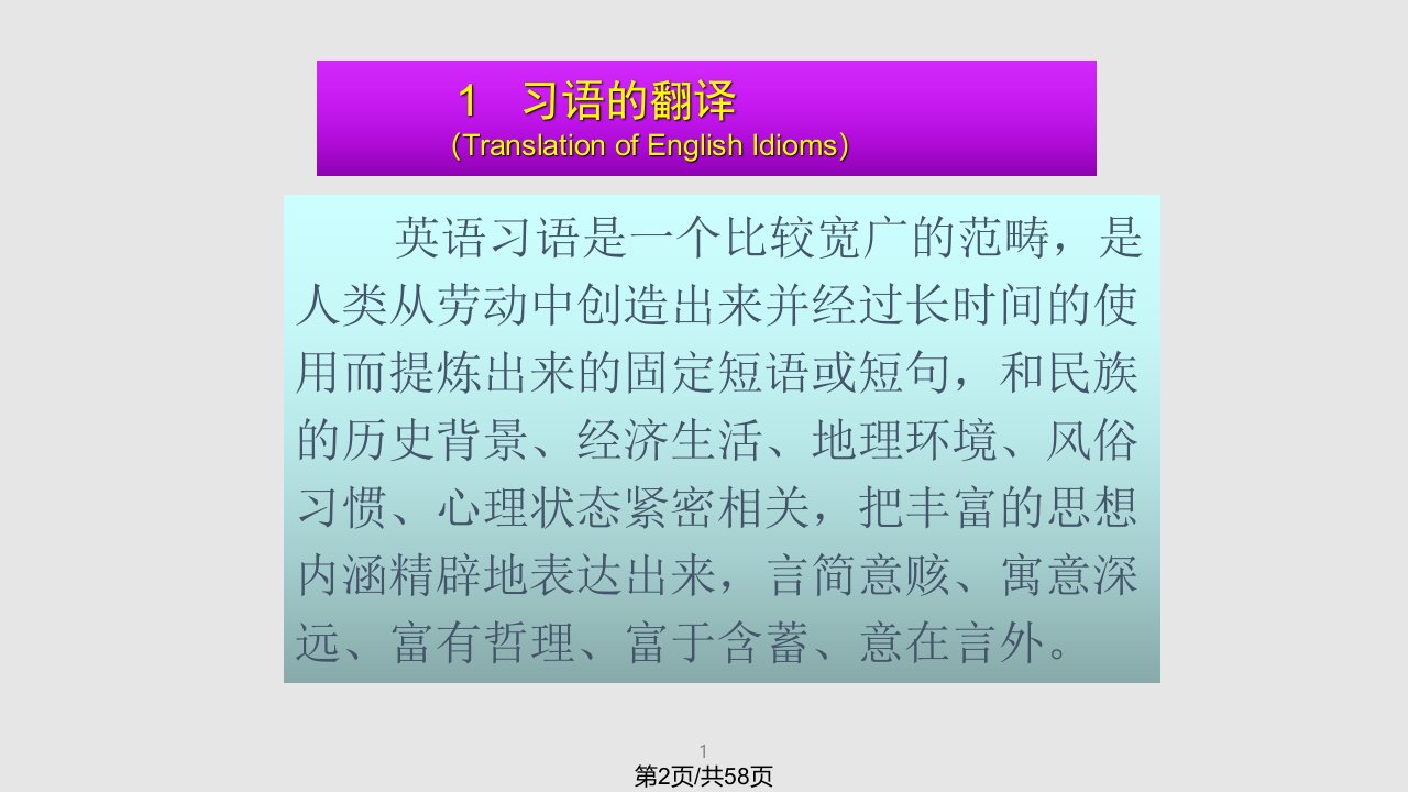 英语俚语谚语成语习语