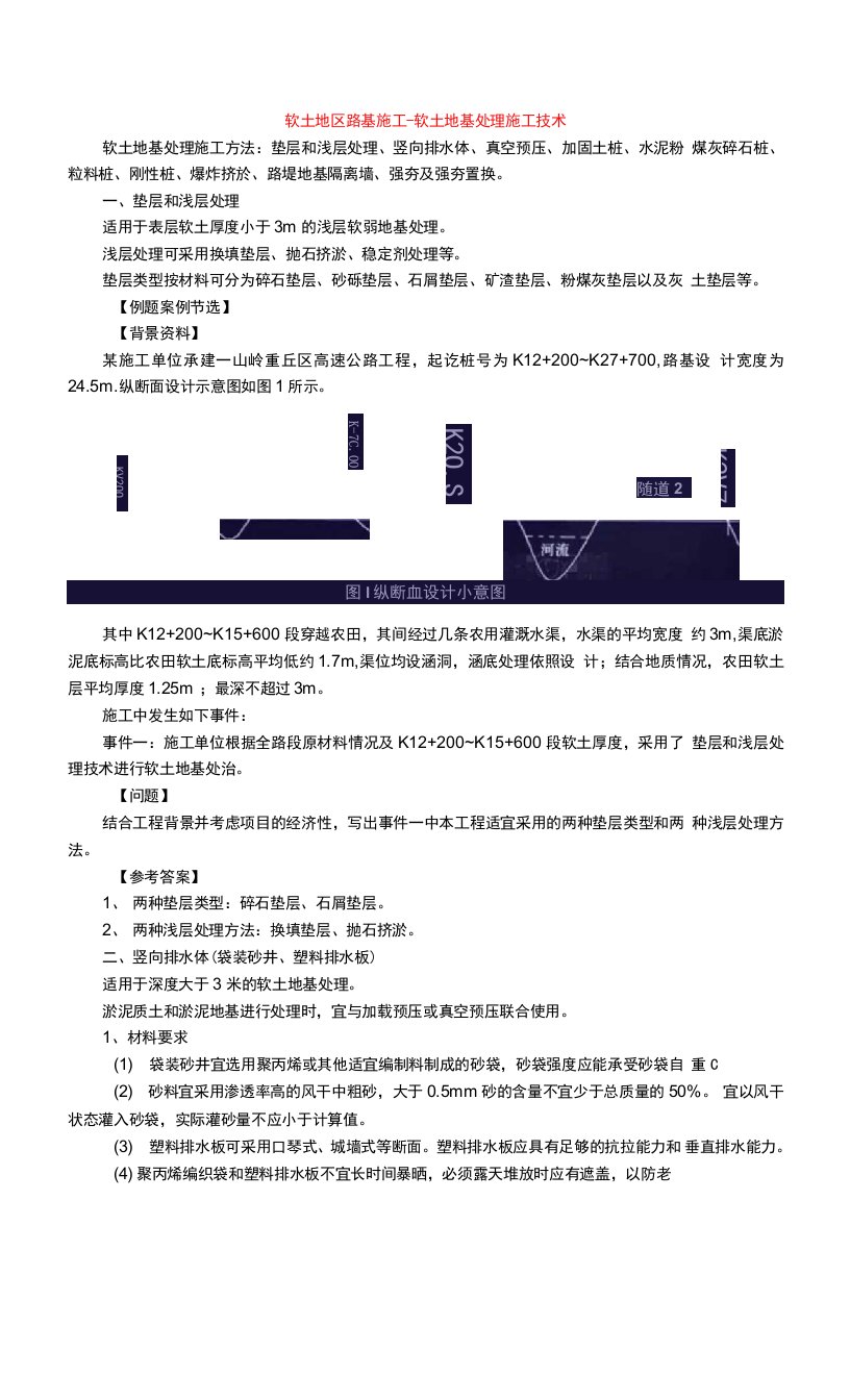 2022.02.22软土地区路基施工-软土地基处理施工技术