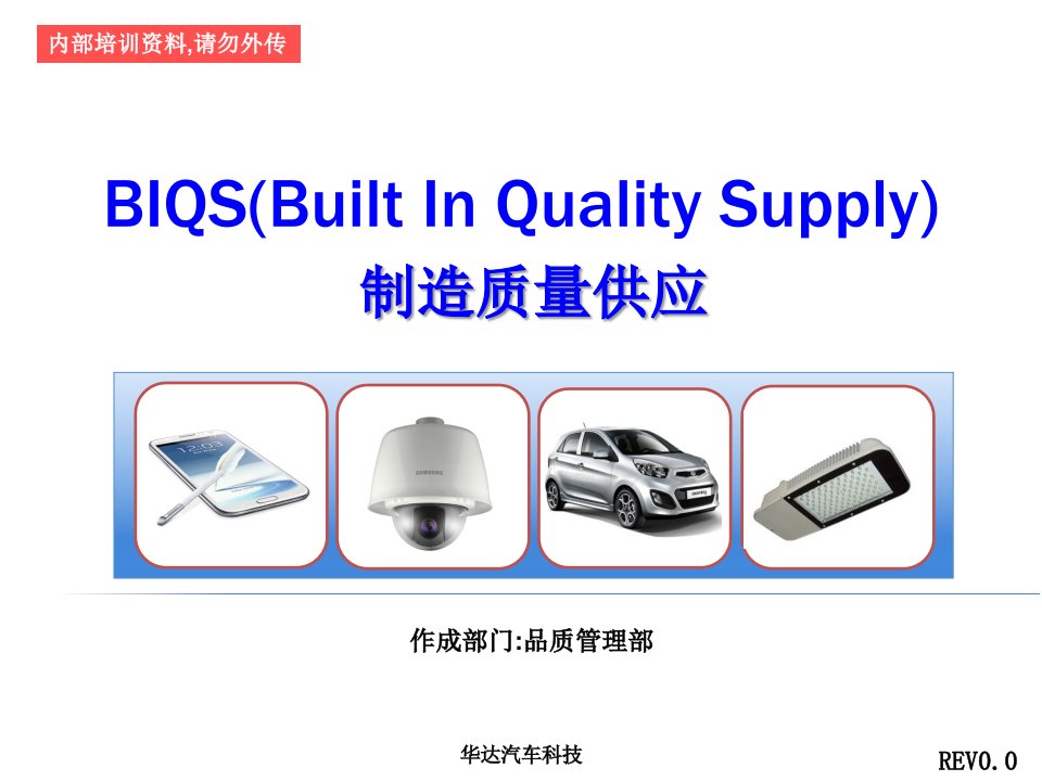 BIQS基础培训课件(ppt