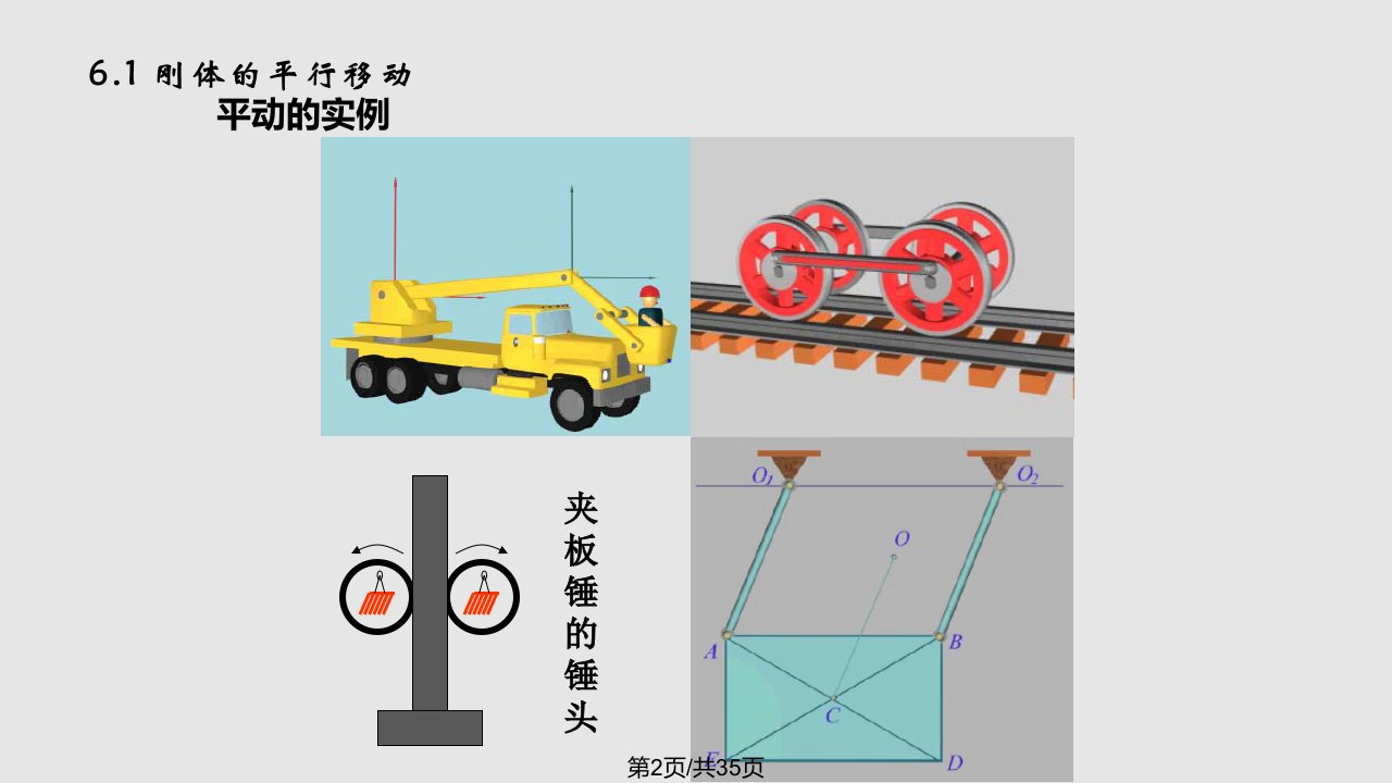 理论力学刚体的基本运动