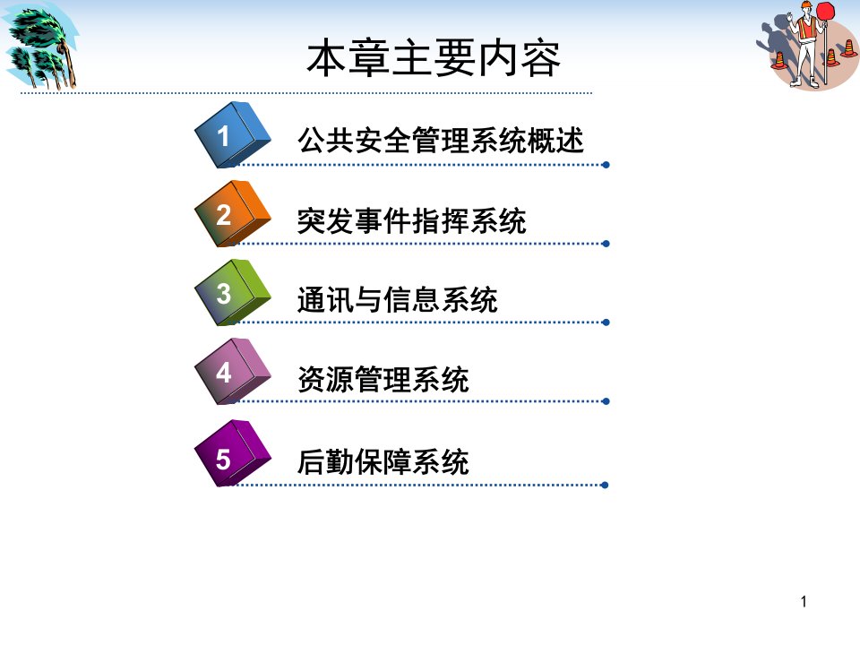 精选公共安全管理概论