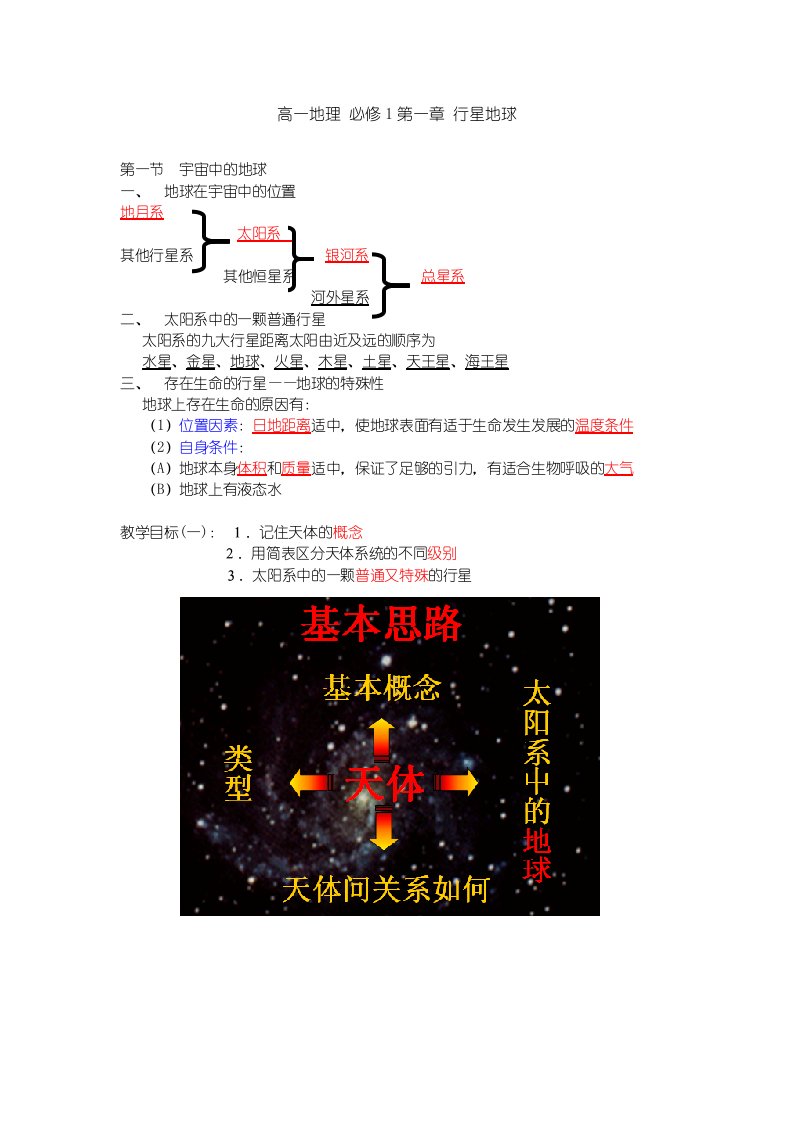 CEL高中一年级地理教案650