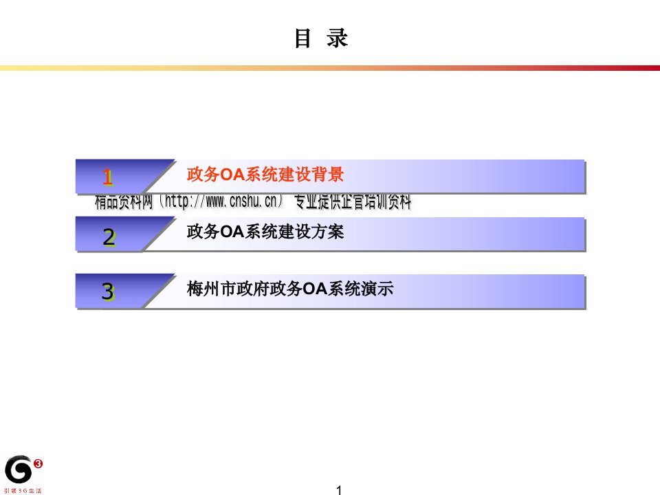 政务OA办公系统建设项目分析