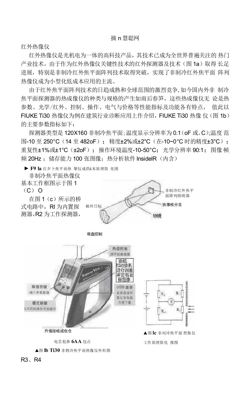 红外热像仪在建筑的应用