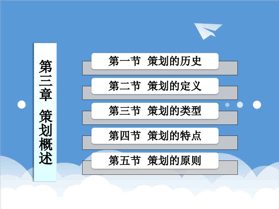 策划方案-03策划概述