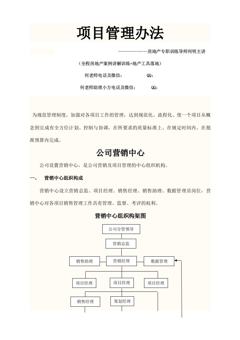 房地产销售代理管理办法