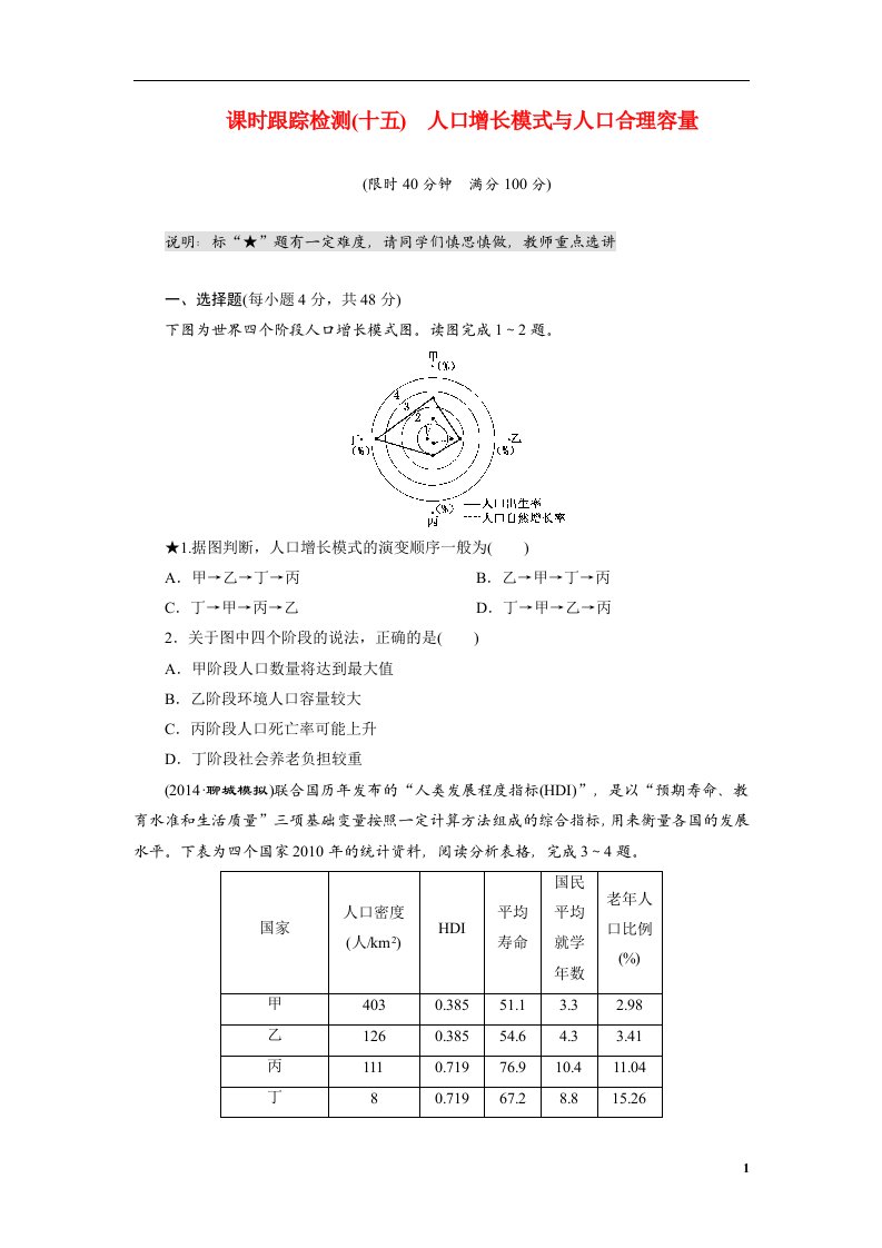 高考地理总复习