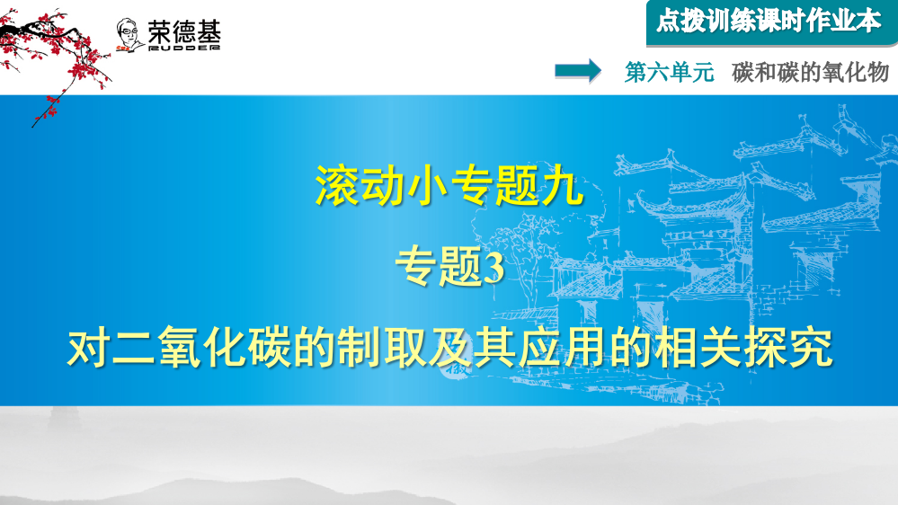 专题3-对二氧化碳的制取及其应用的相关探究