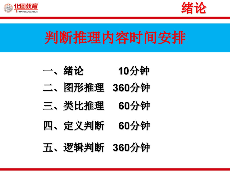 华图行测绝版图形推理ppt课件