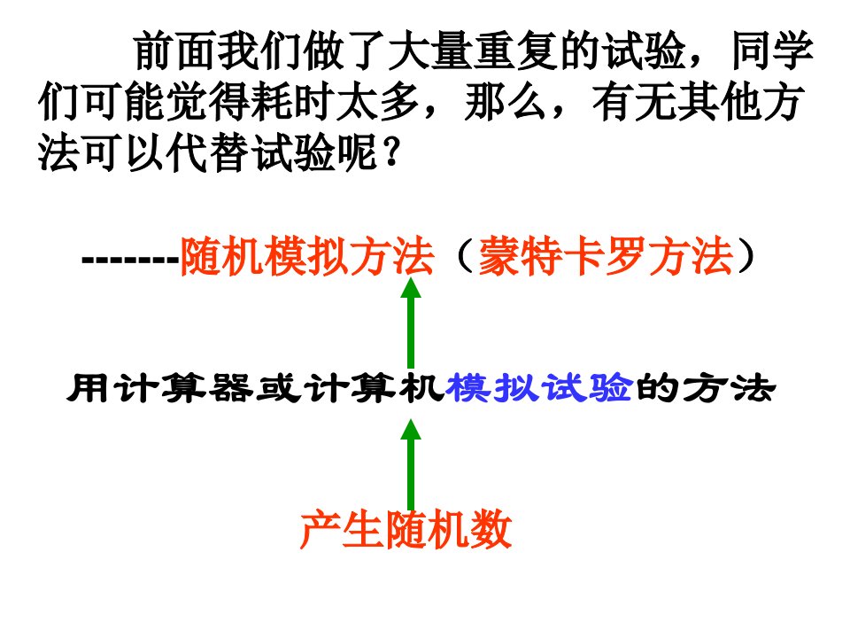 随机数的产生