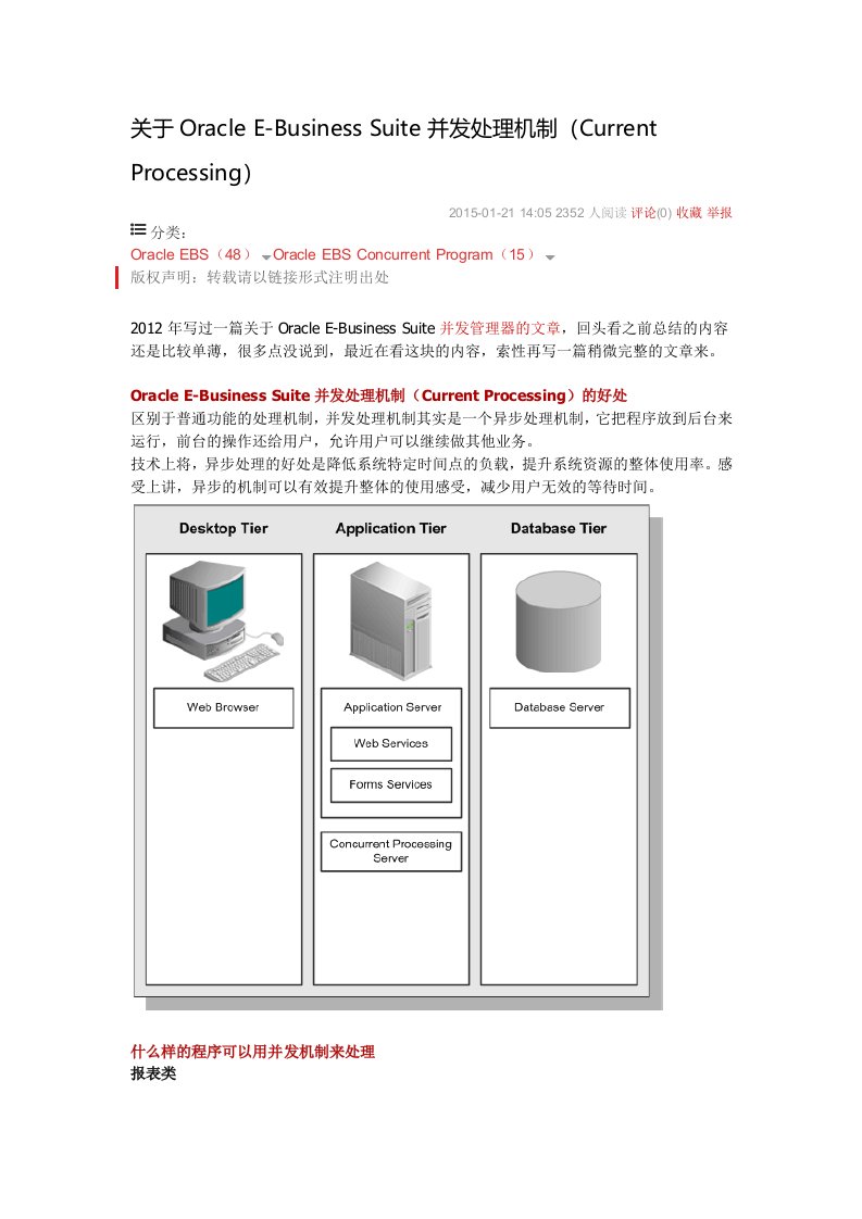 ORACLE-EBS并发管理器