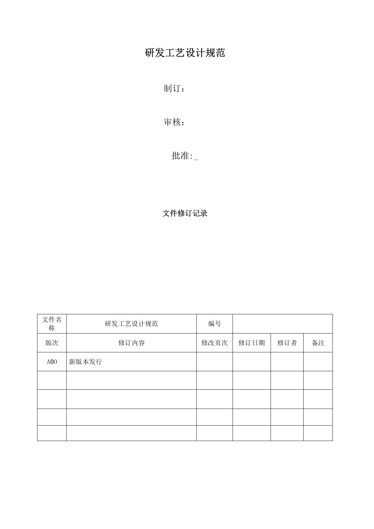 PCB工艺设计规范标准