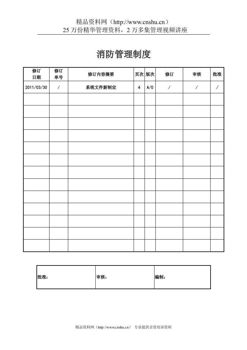 污水处理厂消防管理制度资料