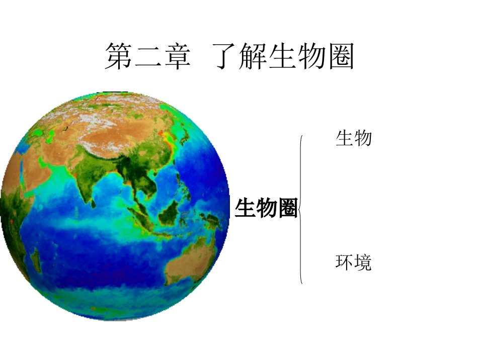 1.2.1生物与环境的关系