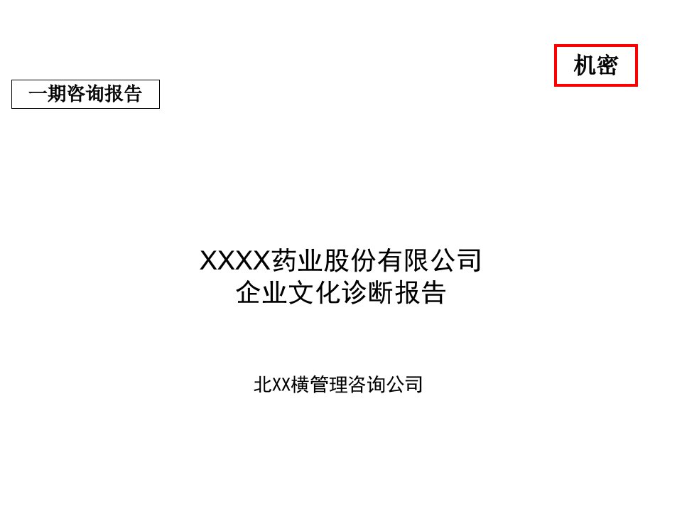 企业文化-北大纵横企业文化诊断报告