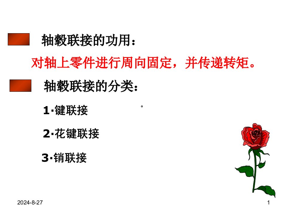 机械基础键连接和销连接课件整理市公开课一等奖市赛课获奖课件