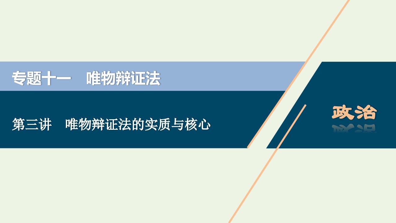 浙江省高考政治二轮复习