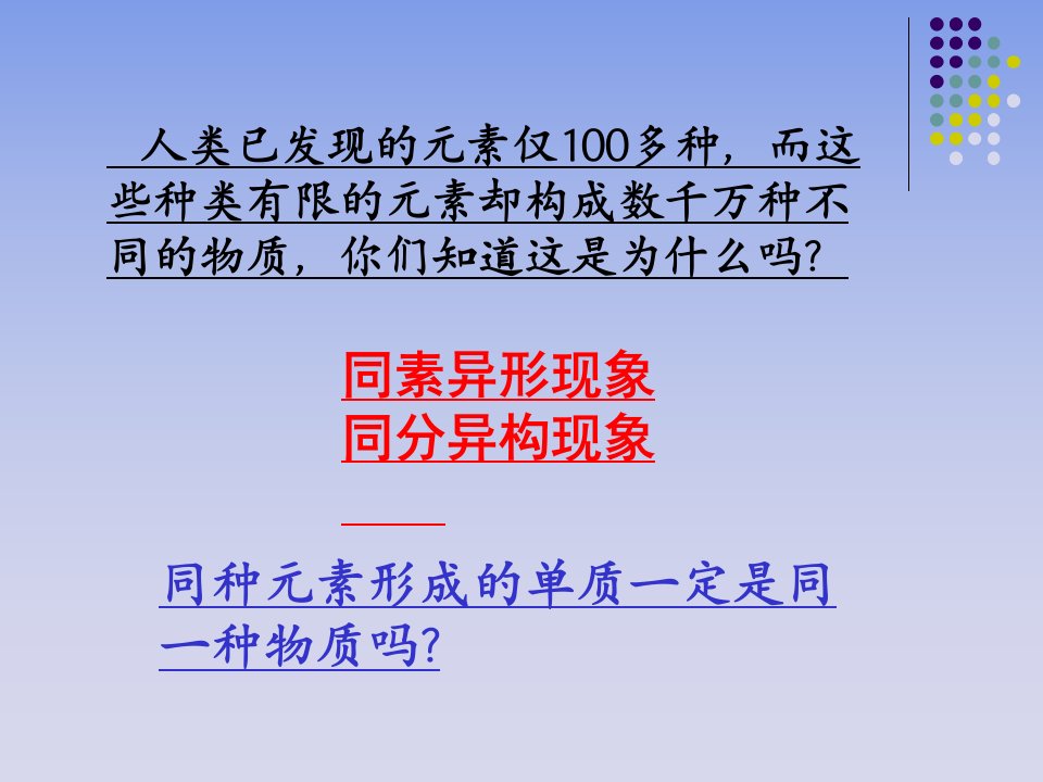 最新同素异形体新课件新上课PPT课件