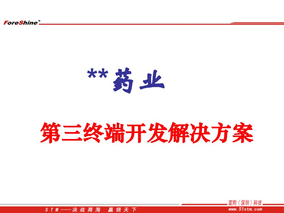 某某药业公司第三终端开发解决方案（PPT89页）