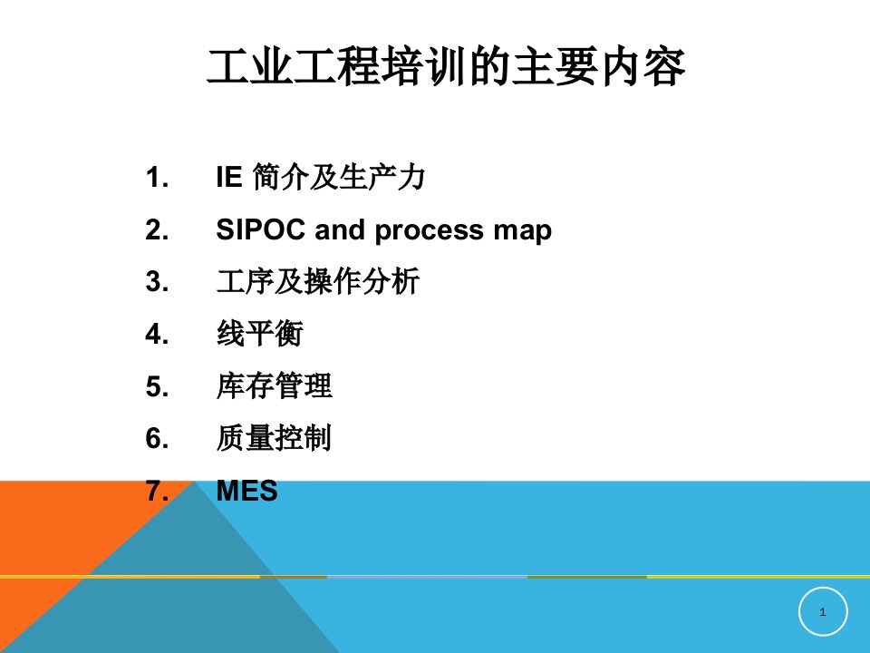 精选工业工程案例实践及分析