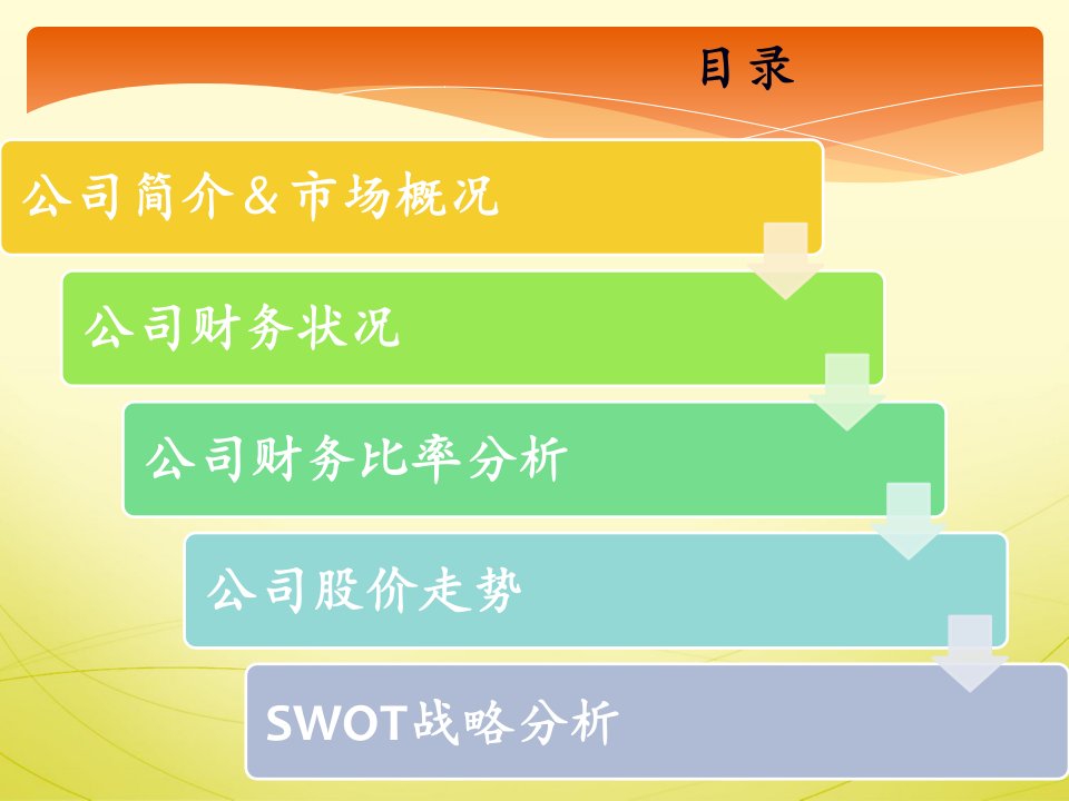 某科技财务分析25页PPT