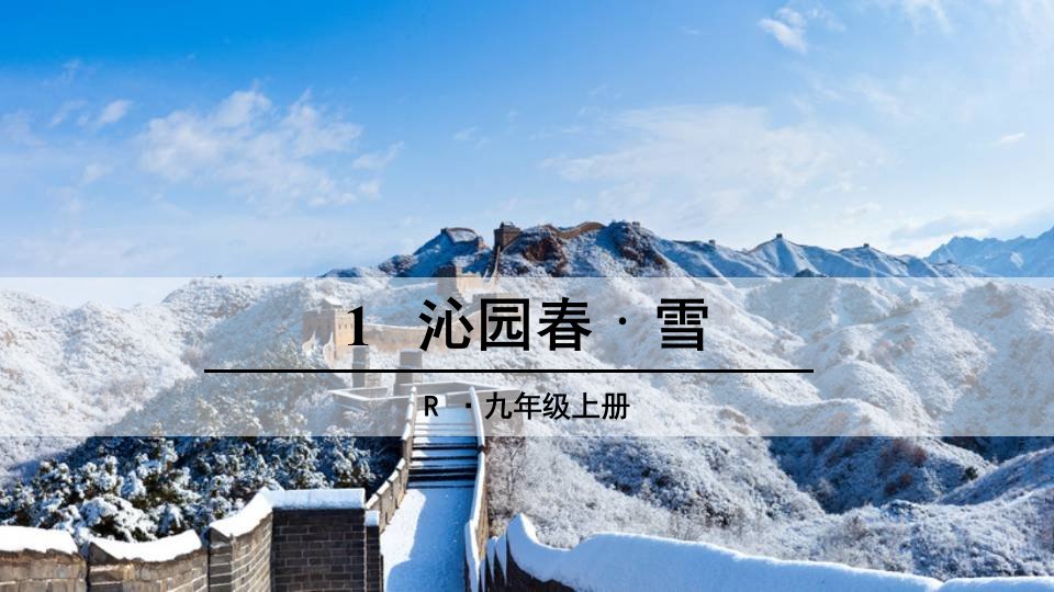 《沁园春·雪》（45页）