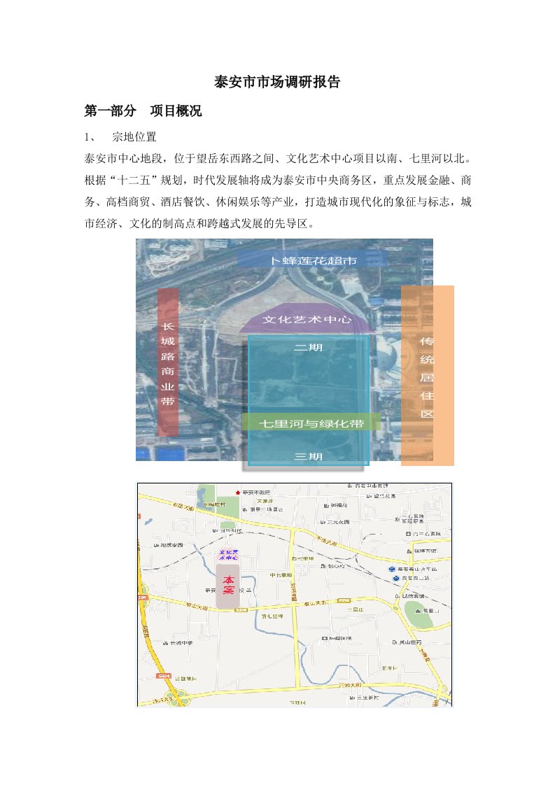 泰安房地产市场调研分析报告