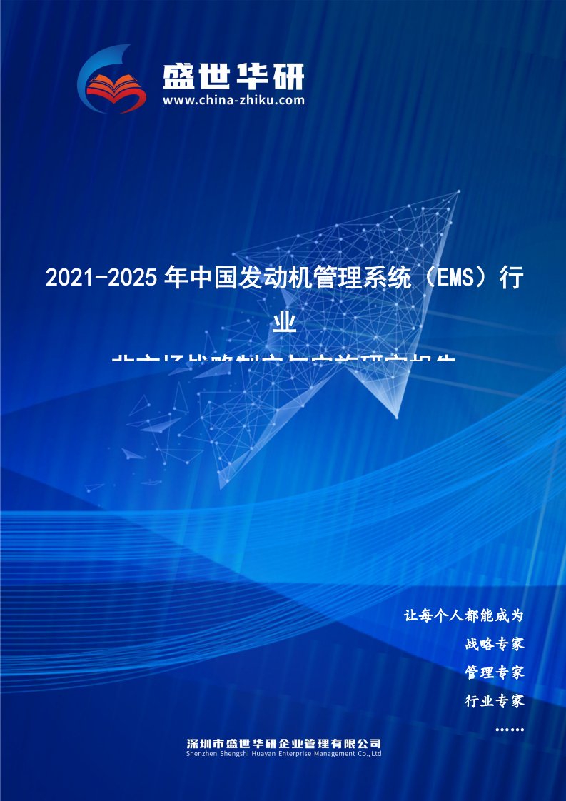 2021-2025年中国发动机管理系统（EMS）行业非市场战略制定与实施研究报告