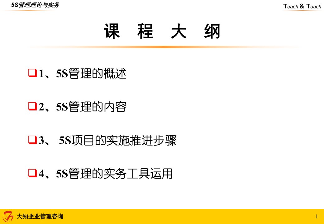 精选5S管理理论与实务2天