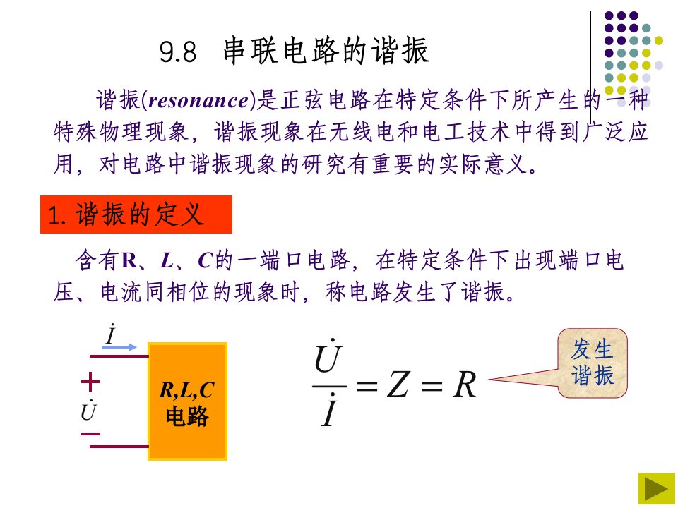 通信、电信电路分析ppt第九章9-8