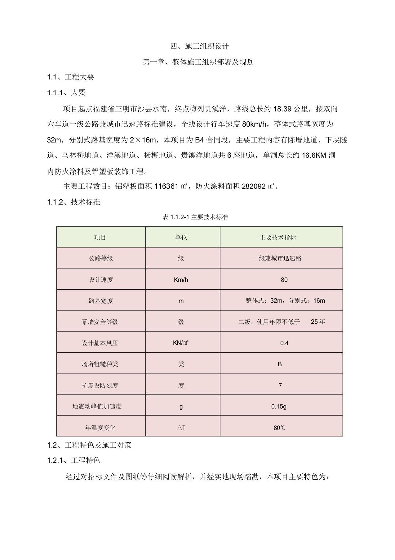 隧道洞内装饰工程施工方案