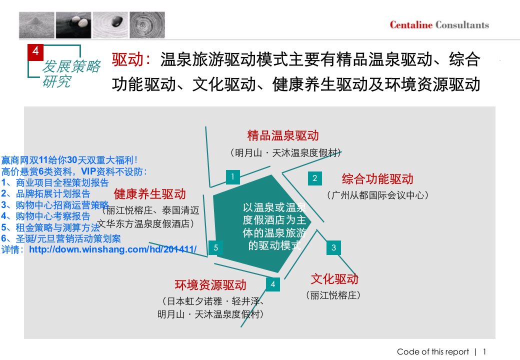 温泉旅游五大驱动模式45页