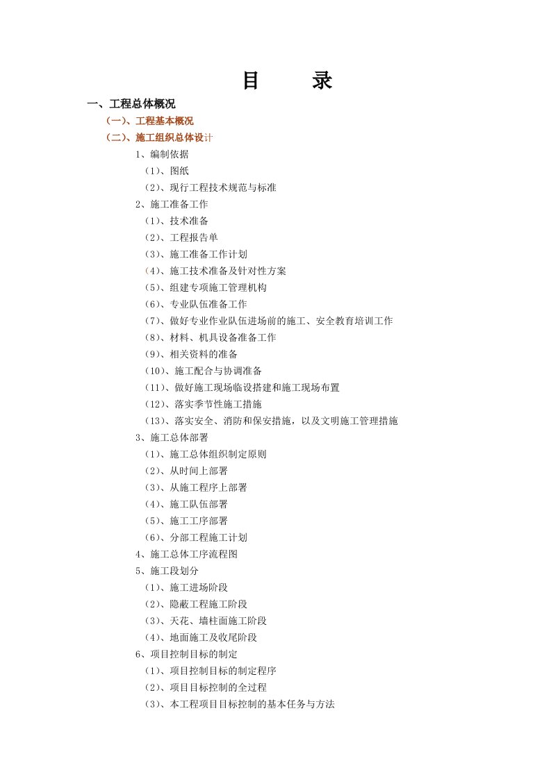 某市农商银行装修工程施工组织设计